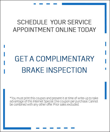 Complimentary Brake Inspection