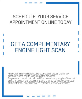 COMPLIMENTARY ENGINE SCAN